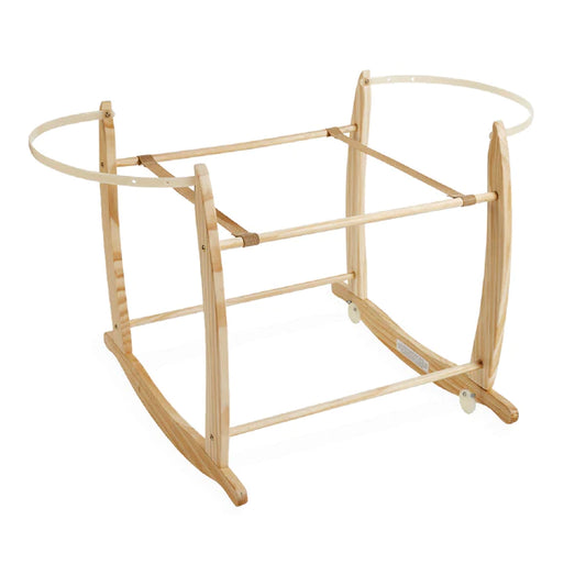 Clair-de-lune Deluxe Rocking Moses Basket Stand 3 Colours