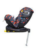 All In Rotate Group 0+123 Car Seat Charcoal Mister Fox Seats 0+/1/2/3