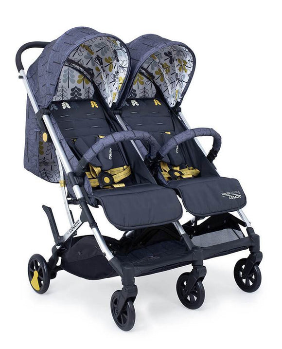 Woosh Double Stroller Fika Forest Pushchairs & Prams