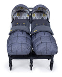 Woosh Double Stroller Fika Forest Pushchairs & Prams