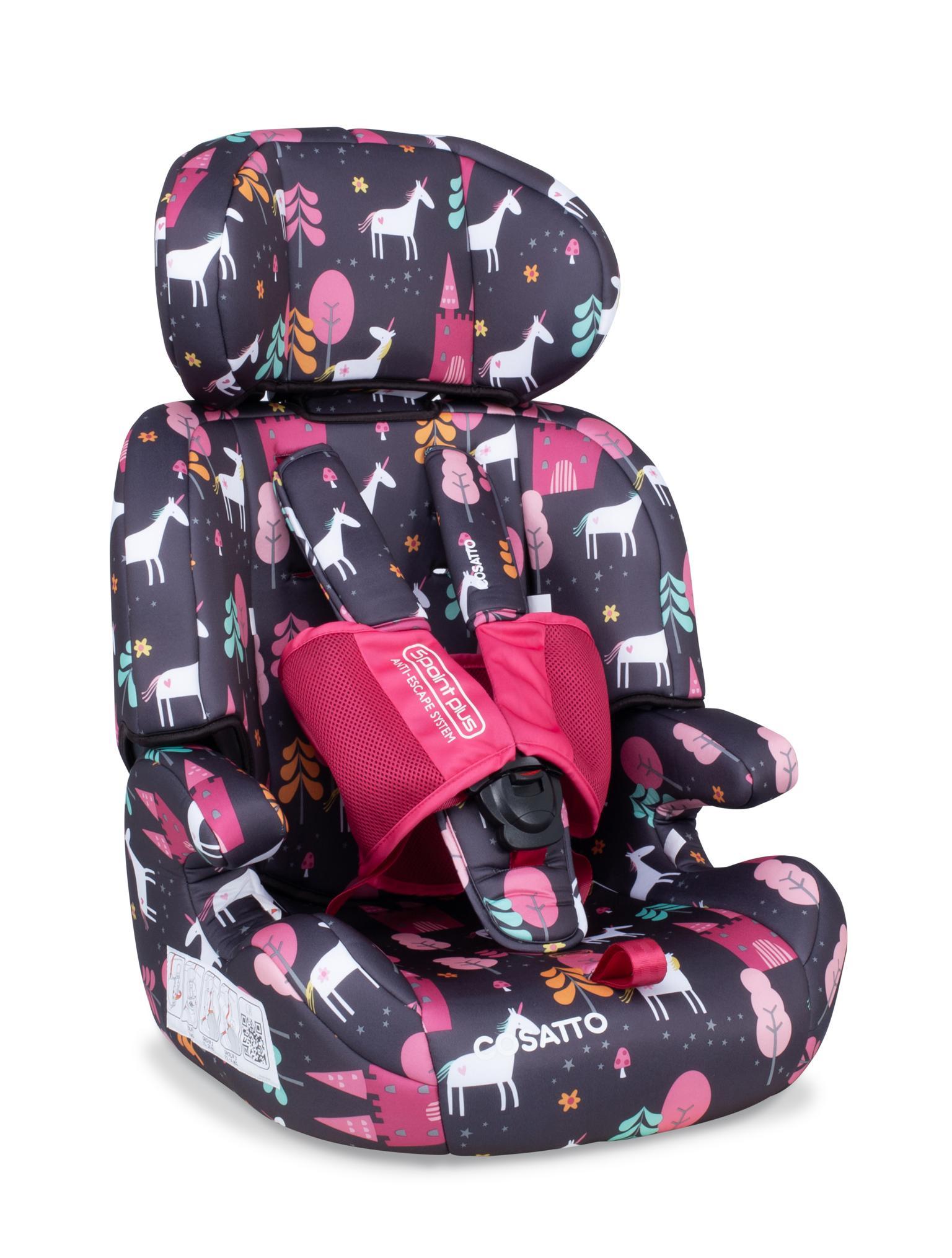 Zoomi Group 123 Car Seat Unicorn Land
