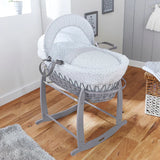 Clair-de-lune Deluxe Rocking Moses Basket Stand 3 Colours
