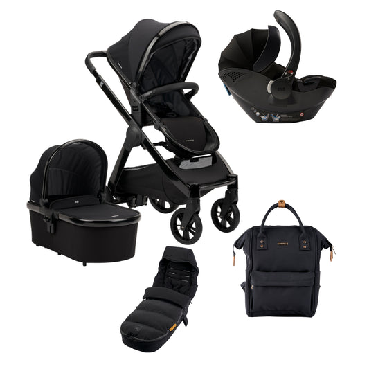 bababing raffi black car seat bundle 