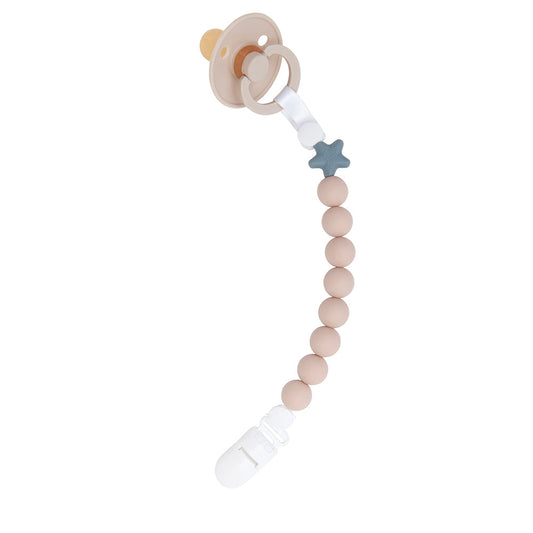 Pluto Dummy Clip 2 Colours Oat Feeding
