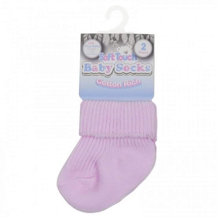Prem Socks 2 Pack Pink Clothing