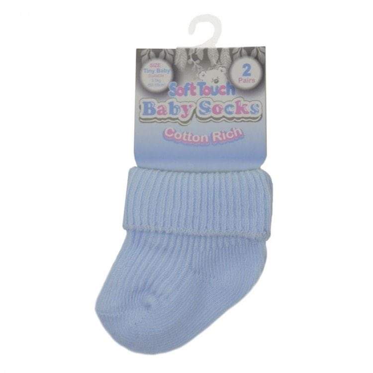 Prem Socks 2 Pack Blue Clothing