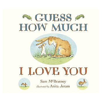Rainbow Design Guess How Much I Love you Original Story Board Book