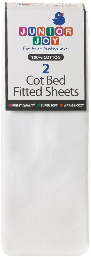 Junior Joy Fitted Cot Bed Sheets Baby Bedding