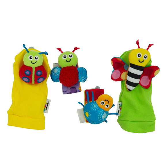 Lamaze Gardenbug Wrist Rattle Footfinder Set Toys & Games