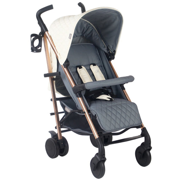 Billie Faiers Mb51 Quilted Champagne Lightweight Stroller Pushchairs & Prams