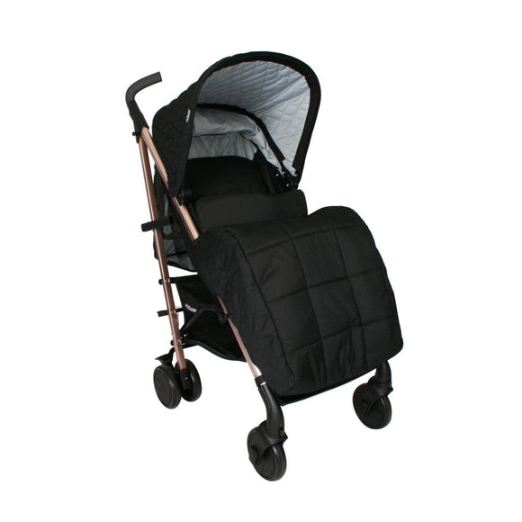 Billie Faiers Mb51 Quilted Black Lightweight Stroller Pushchairs & Prams