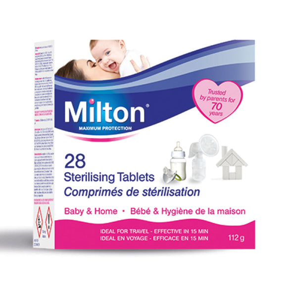 Milton Standard Sterilising Tablet 28Pk Feeding