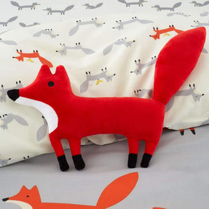 Cuddly Cushion Mister Fox Cot Bed Bedding Toddler
