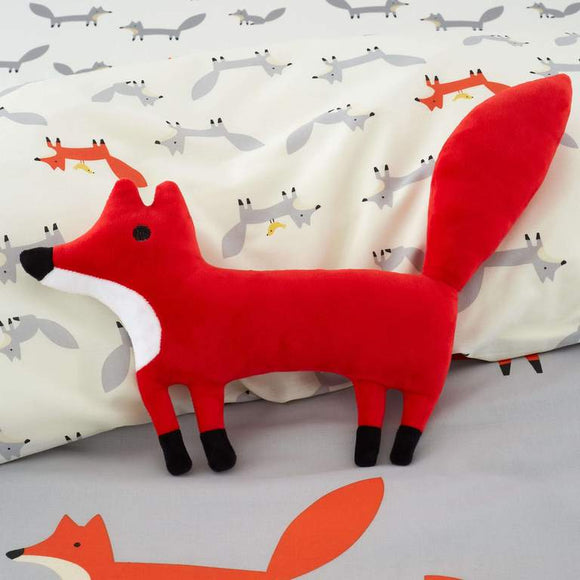 Cuddly Cushion Mister Fox Cot Bed Bedding Toddler