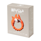 Natruba Fox Teether - Orange Feeding