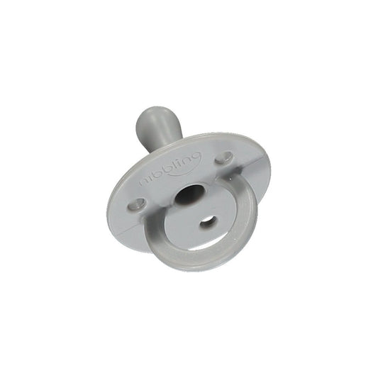 Nibbling Silicone Soother Size 1 - Ash Feeding