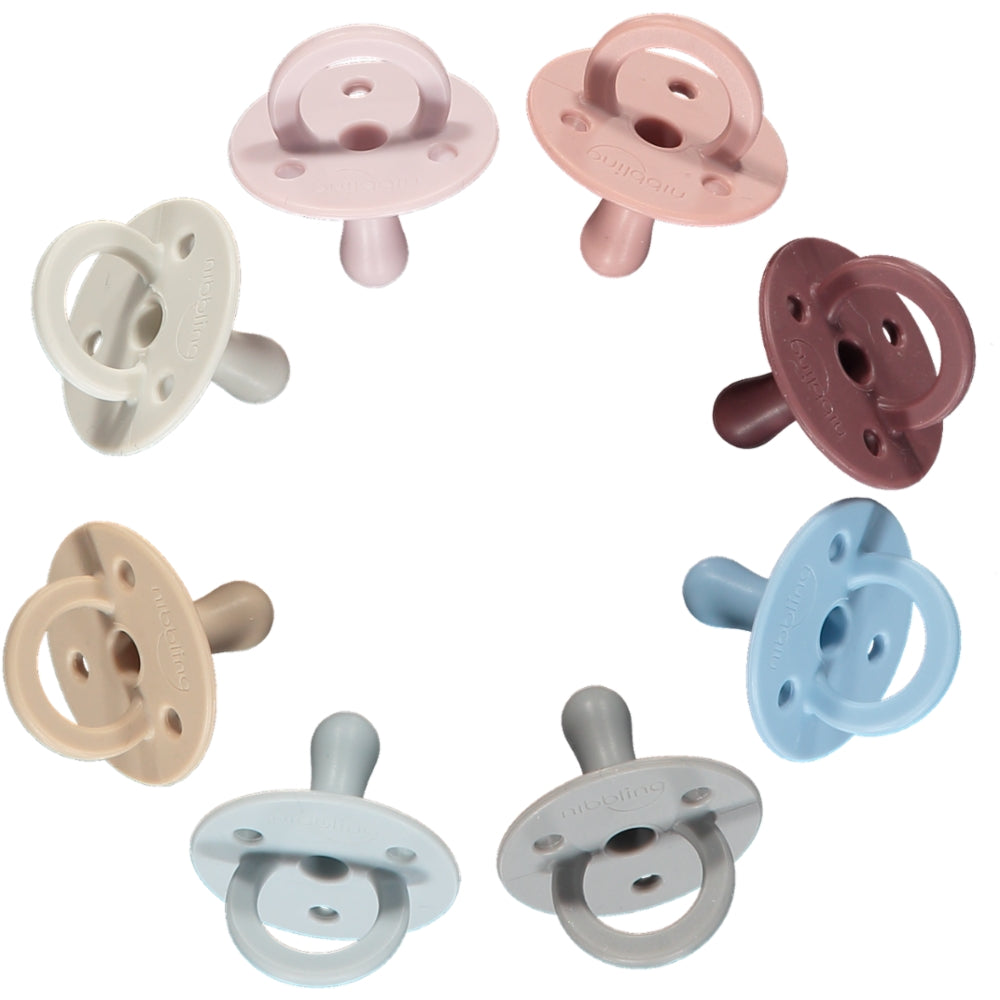 Nibbling Silicone Soother Size 1 - Milk Feeding