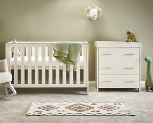 Obaby Nika 2 Piece Room Set - Oatmeal Baby & Toddler Furniture Sets