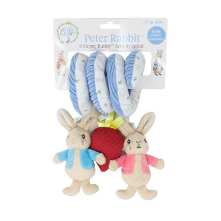 Peter Rabbit & Flopsy Bunny Activity Spiral Toys Games