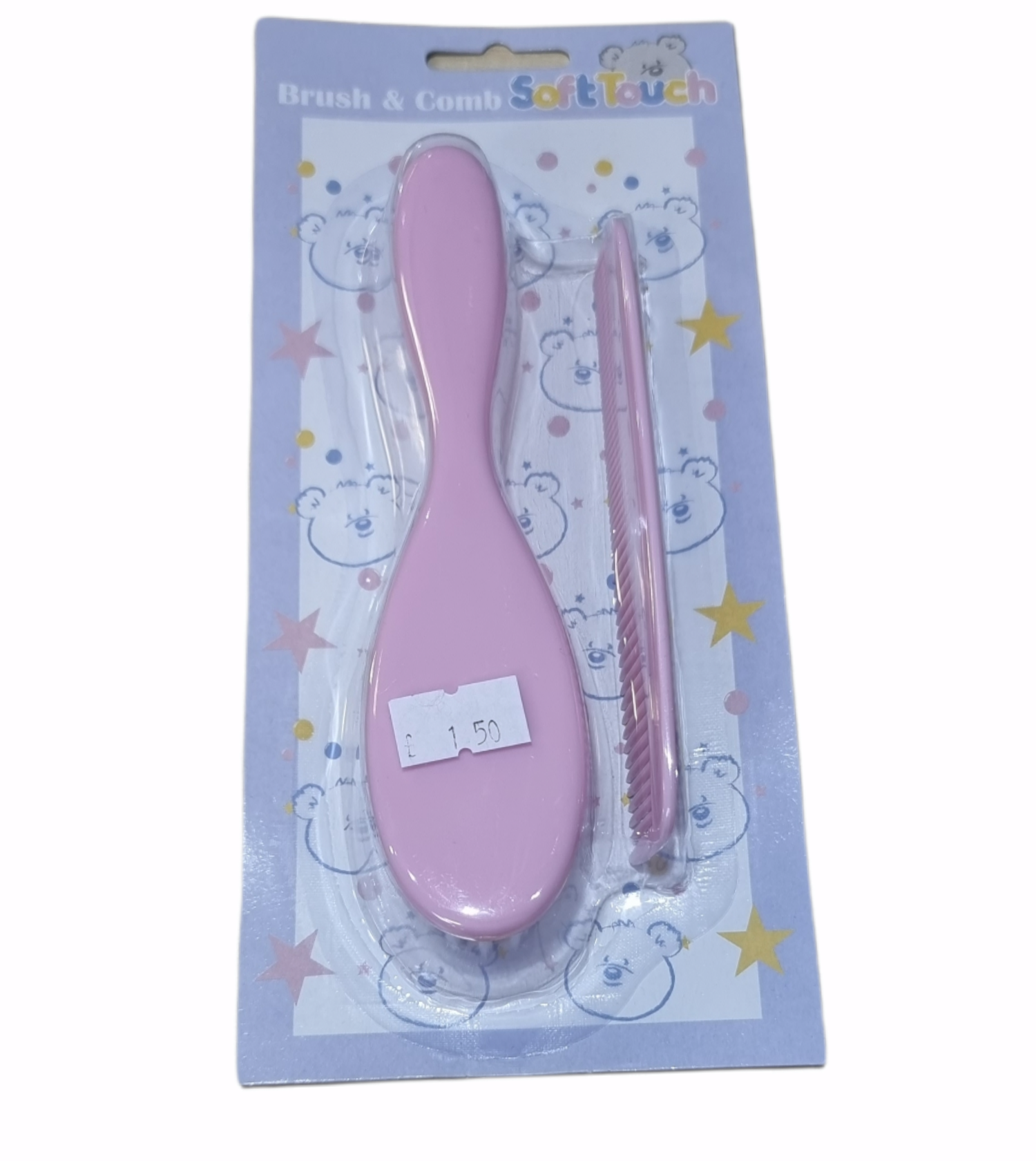 Brush & Comb Set Pink Feeding
