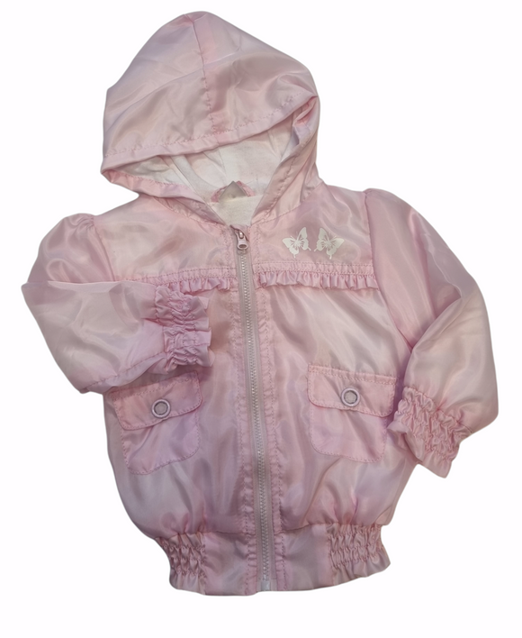 Pink Butterfly Jacket Clothing