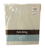 Cute Baby Fitted Crib Sheets Cream Bedding