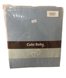 Cute Baby Fitted Cot Sheets Blue Bedding