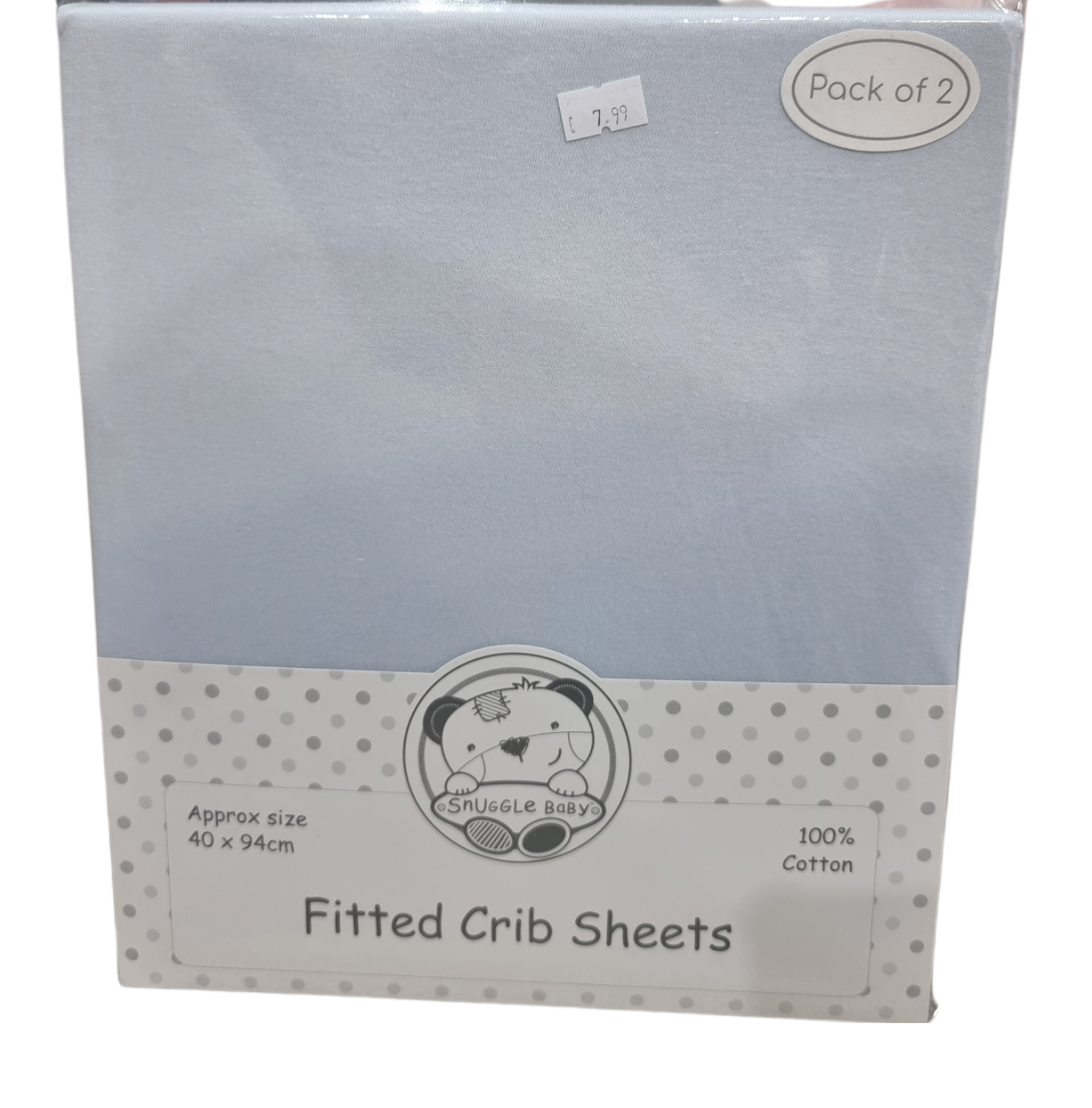 Snuggle Baby Crib Sheets Blue Bedding