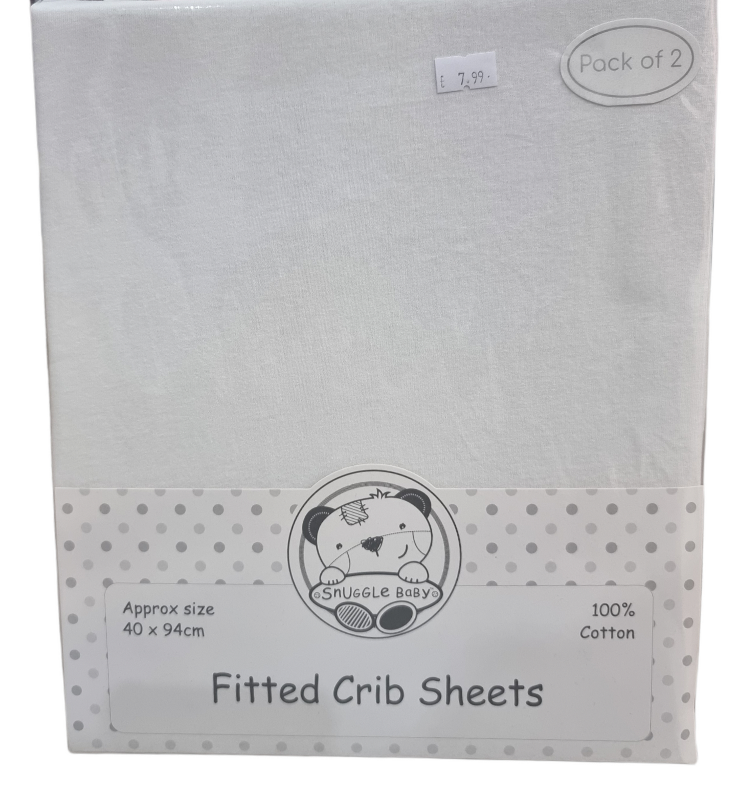 Snuggle Baby Crib Sheets White Bedding