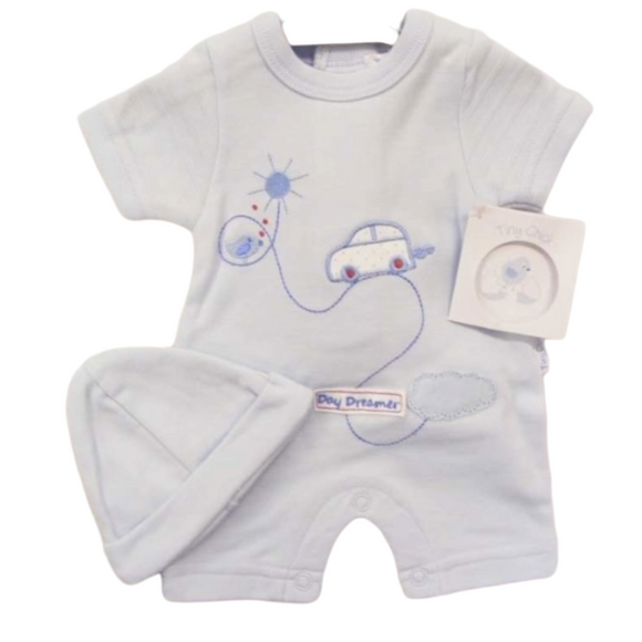 Boys Romper With Hat - Day Dreamer Clothing