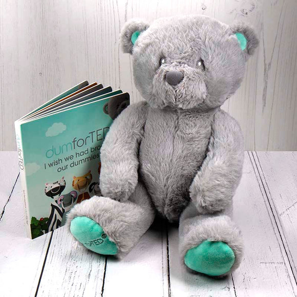 Dumforted teddy and book 