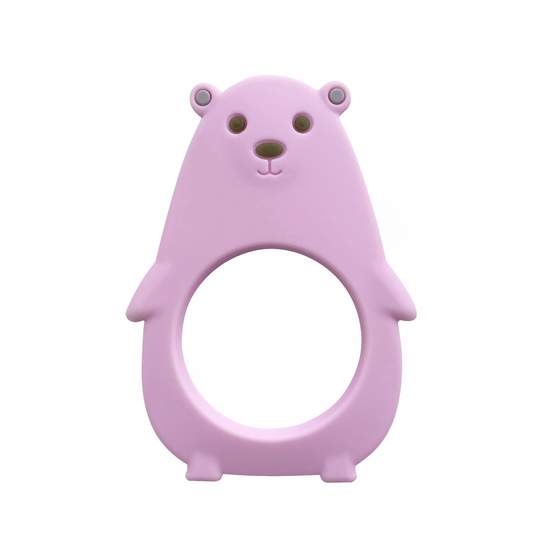 Molar Bear Teething Toy Skye Lilac Feeding