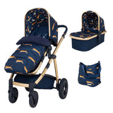 Cosatto Wow 2 Pram and Accessories Bundle Paloma On The Prowl