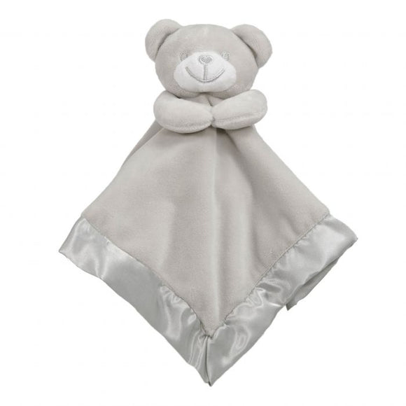 Soft Touch Baby Comforter Grey Nursery