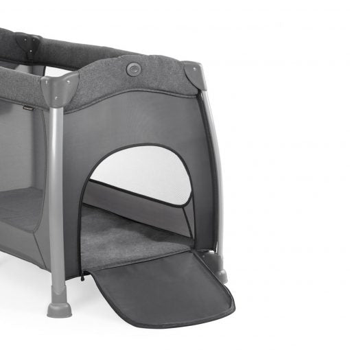 Hauck Play N Relax Center Melange Grey Travel Cot
