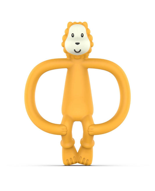 Ludo Lion Teether Feeding