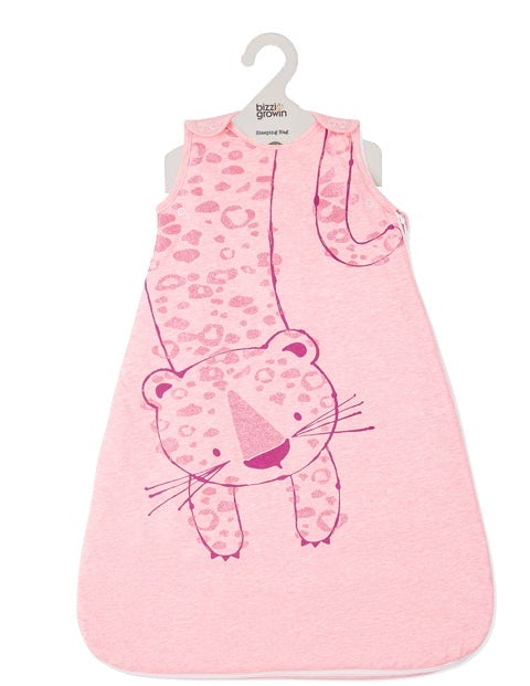 Baby Sleeping Bag 6-18 Months 2.5 Tog - Lyra Leopard Nursery
