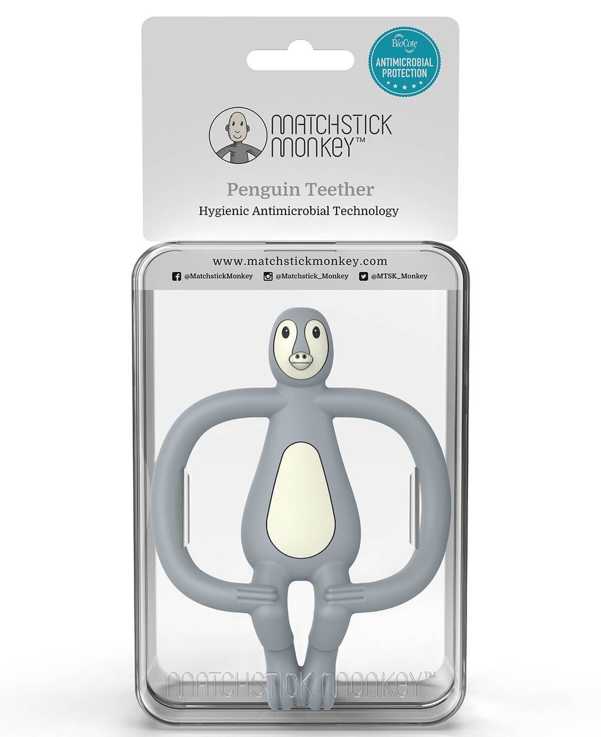 Polo Penguin Teether Feeding