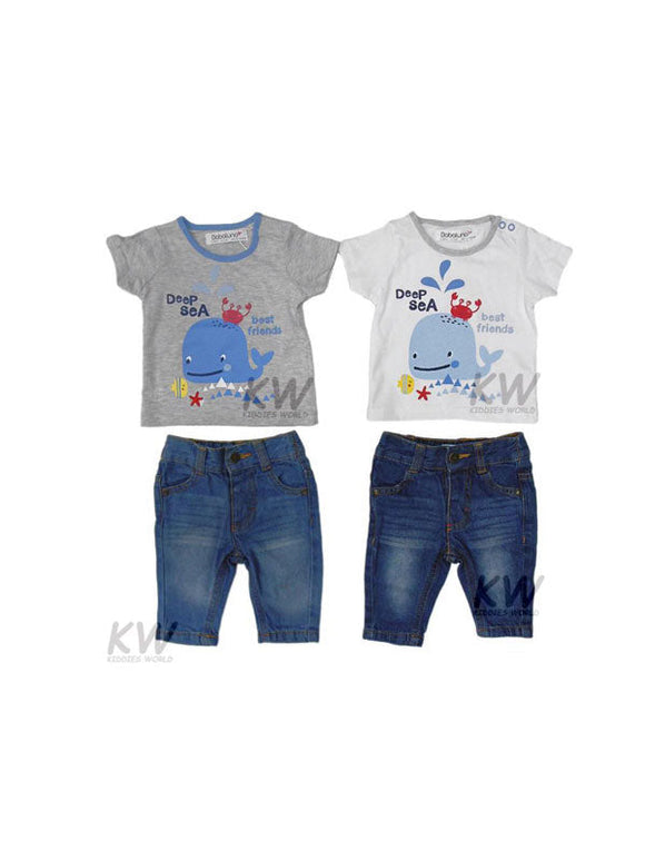 Boys 2 Piece Set Jeans & T-Shirt Clothing