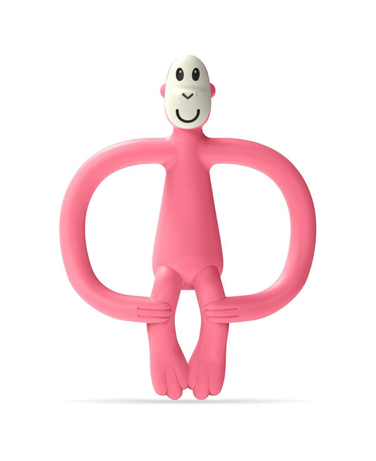 Monkey Teether - Pink Feeding