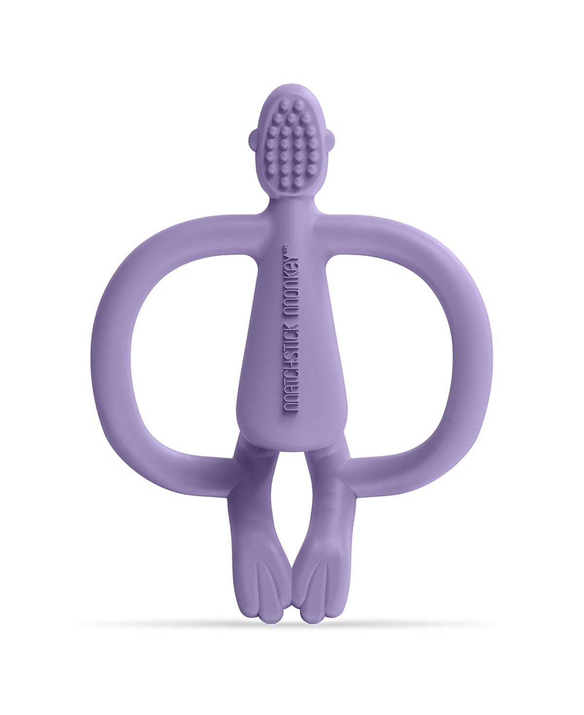 Purple Monkey Teether Feeding