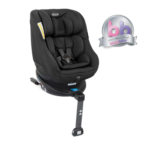 Graco Turn2Me Group 0+/1 Spin Rotate Isofix Car Seat - Black Baby & Toddler Seats