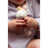 Weegoamigo Twinkle Twinkle Unicorn Crochet Rattle-White